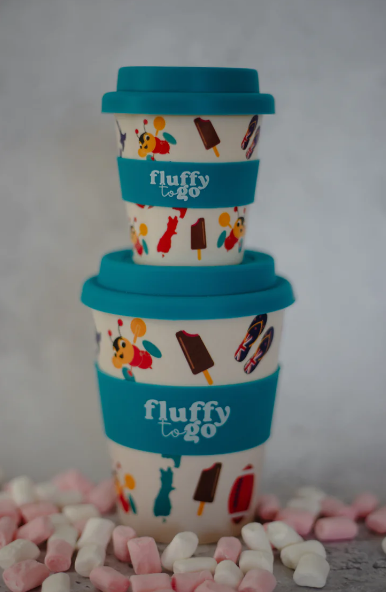 Fluffy to go |  Coffee Cup | Kiwiana | Large