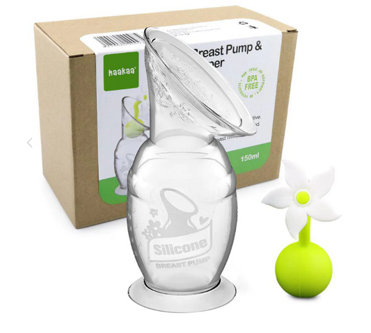 Haakaa | Generation 2 150ml Pump and Stopper Gift Box | White