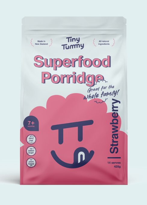 Tiny Tummy | Superfood Porridge - Strawberry