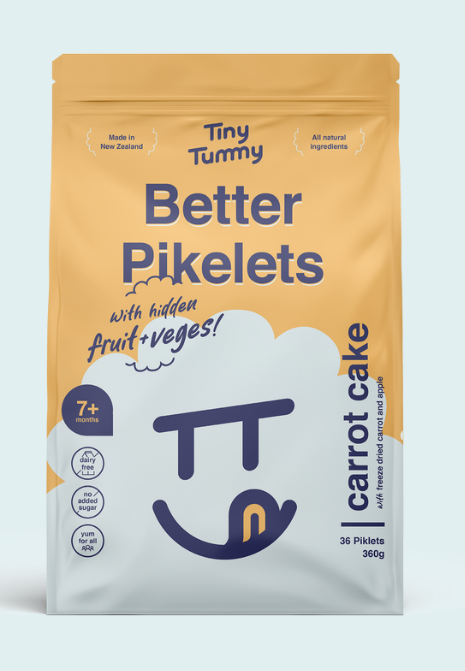 Tiny Tummy | Better Pikelets - Carrot Cake