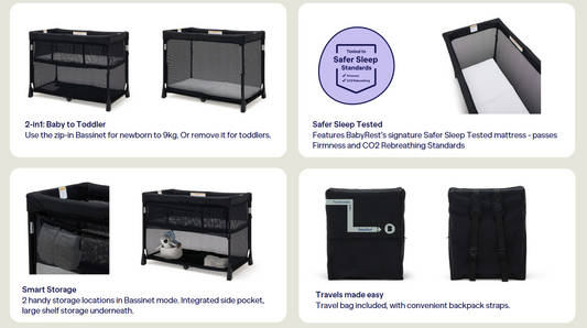 Babyrest |  Journey Travel Cot