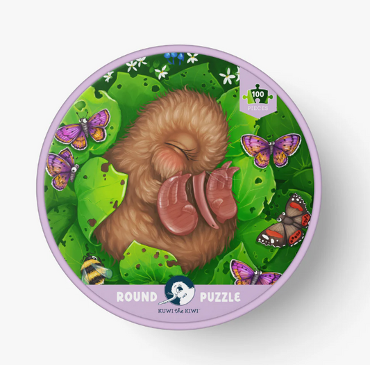 100 Piece Round Puzzle - Kiwi Dreams