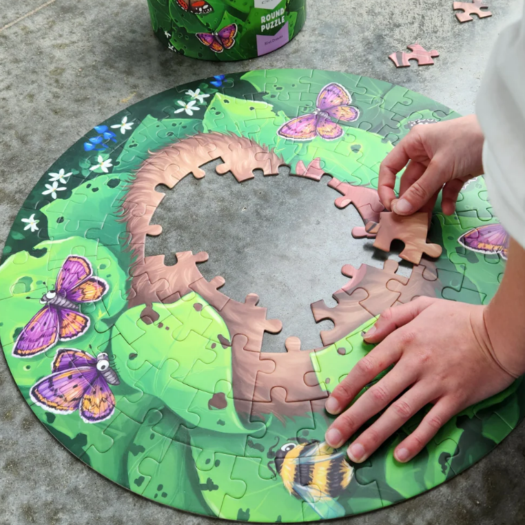100 Piece Round Puzzle - Kiwi Dreams