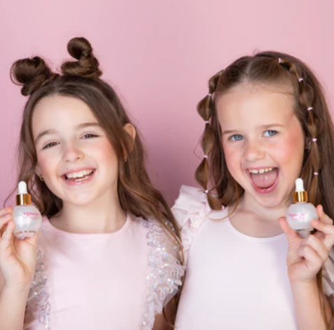 Glitter Girl Stardust Shimmer Drops | Pink-Pearl Glow for Face & Body