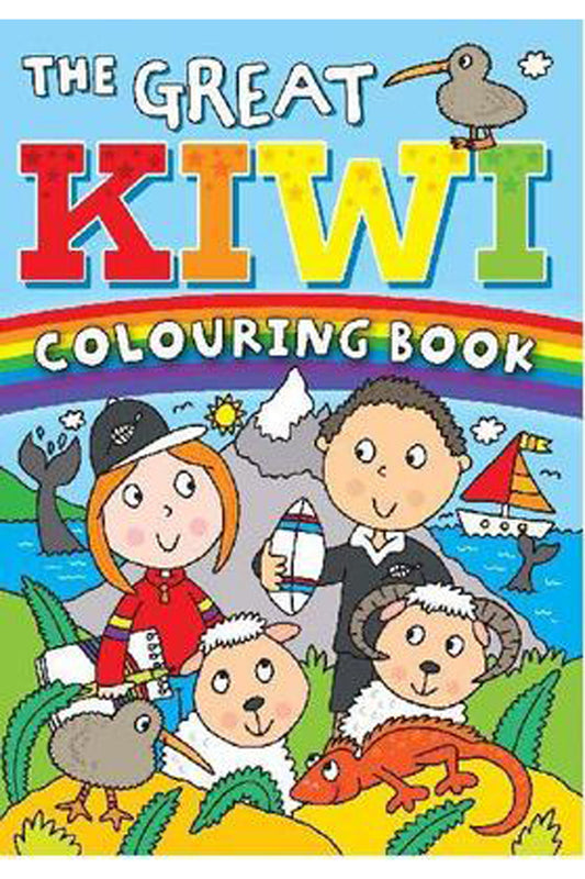 The Great Kiwi Colouring Book
