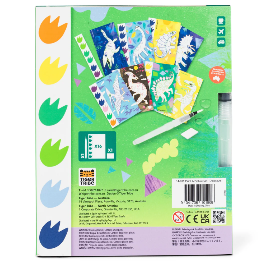 TigerTribe | Paint a Picture Set - Dinosaurs
