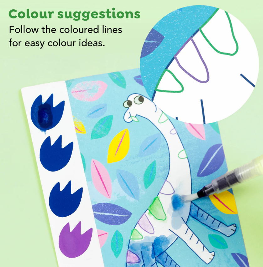 TigerTribe | Paint a Picture Set - Dinosaurs