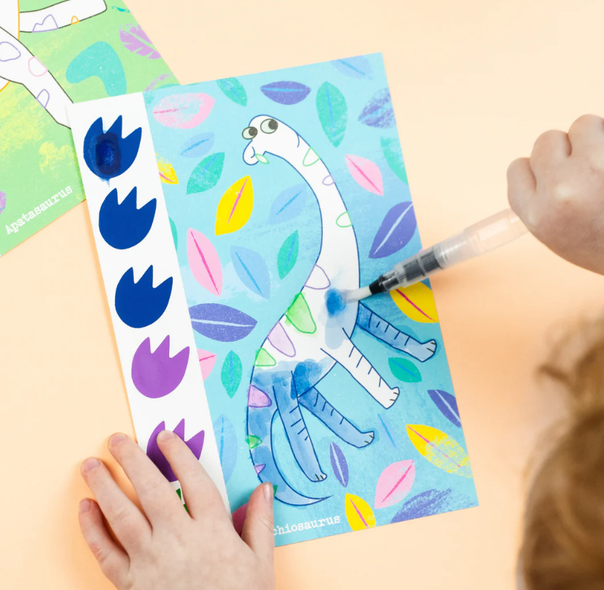 TigerTribe | Paint a Picture Set - Dinosaurs