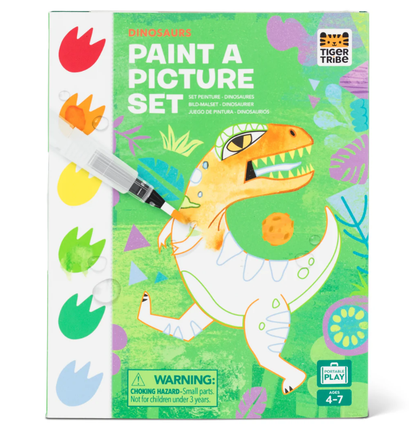 TigerTribe | Paint a Picture Set - Dinosaurs