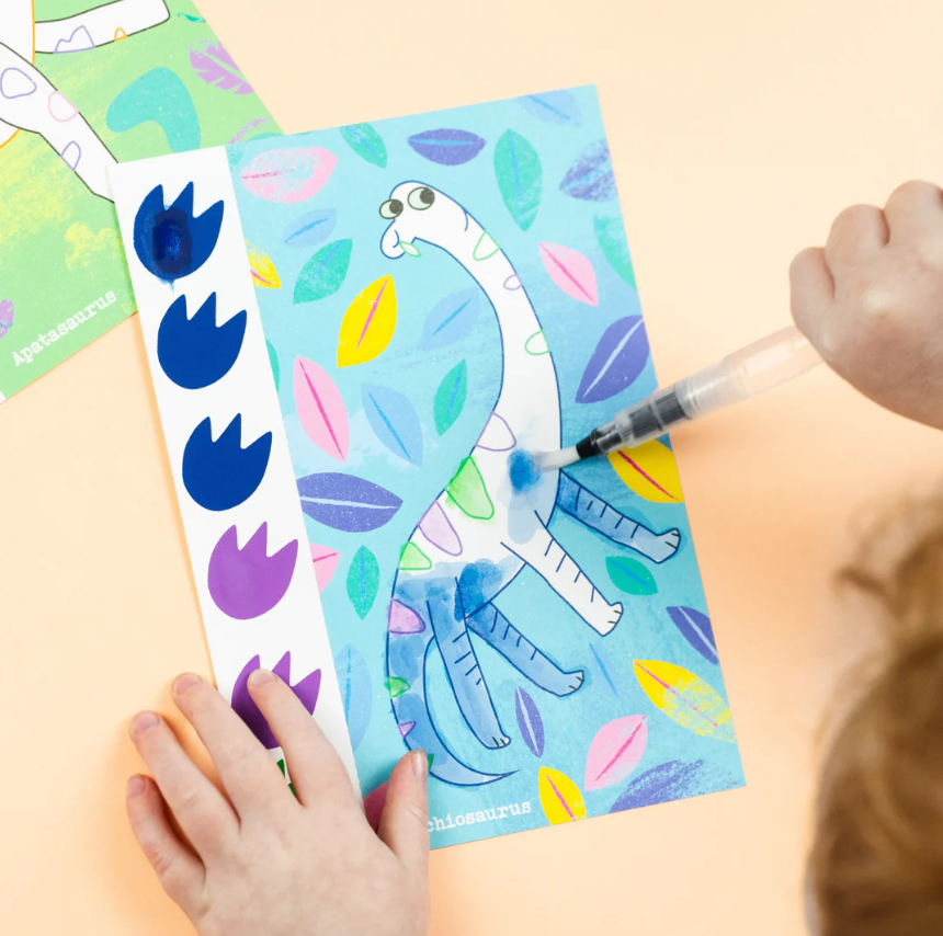 TigerTribe | Paint a Picture Set - Dinosaurs