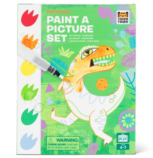 TigerTribe | Paint a Picture Set - Dinosaurs