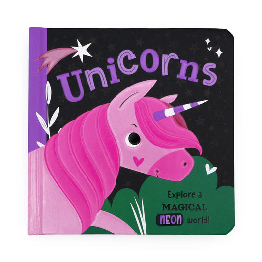 Unicorns Neon Board Book