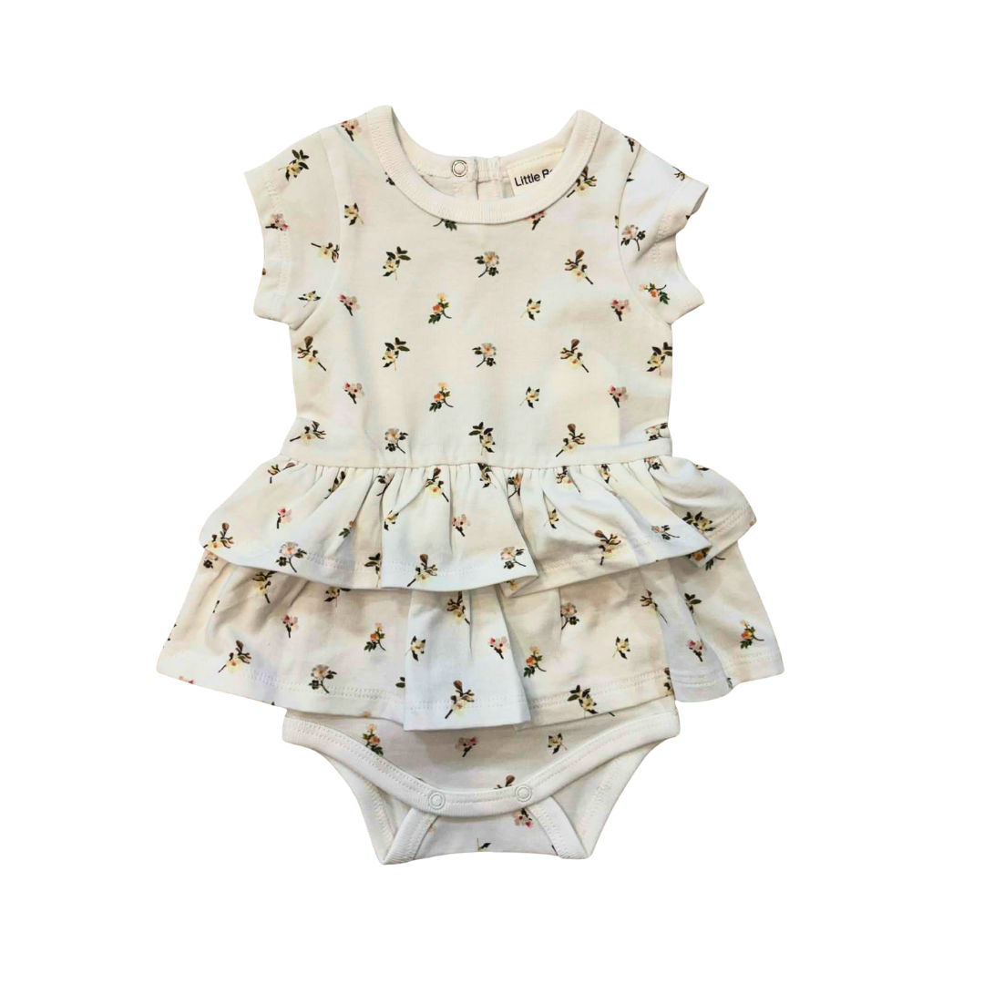Little Bee by Dimples | Cotton Skirt Bodysuit