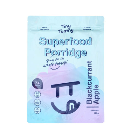 Tiny Tummy | Superfood Porridge - Blackcurrant Apple
