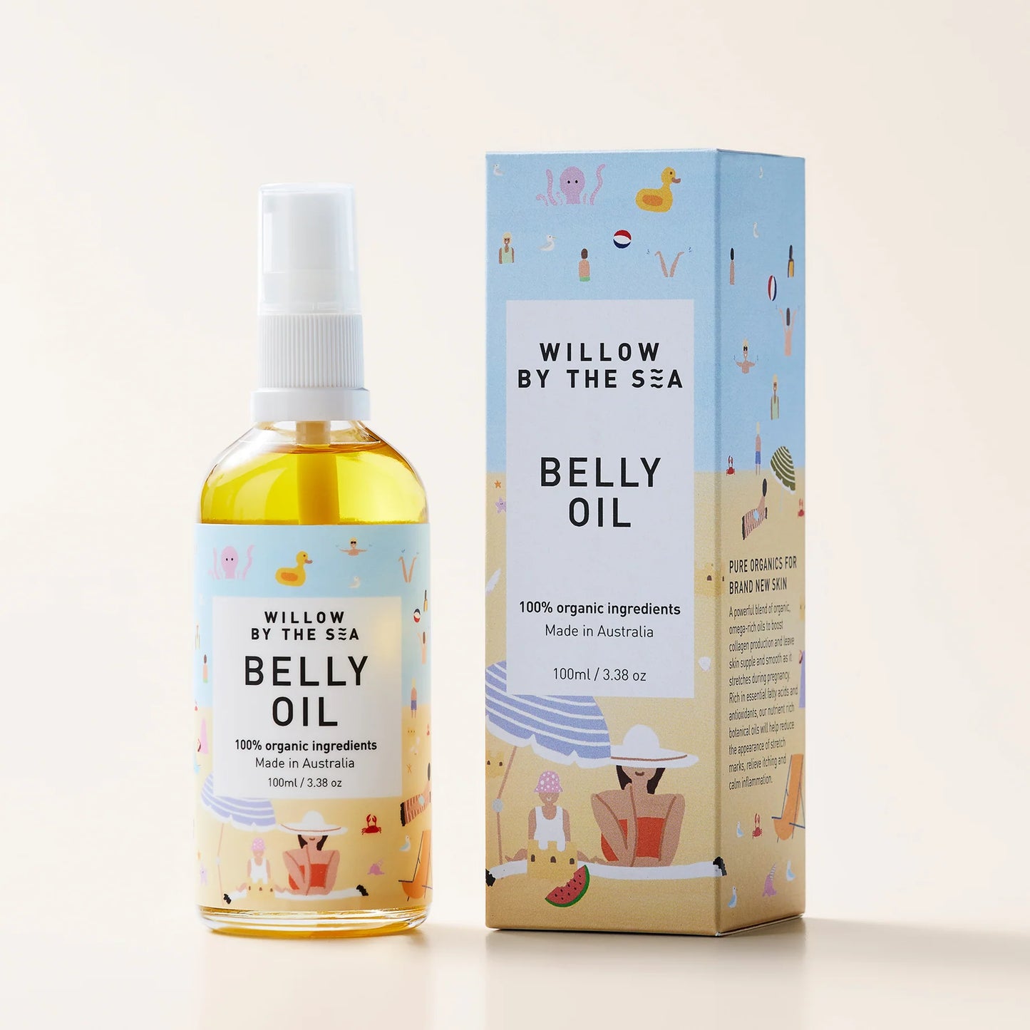 Willow By The Sea | Belly Oil 100ml