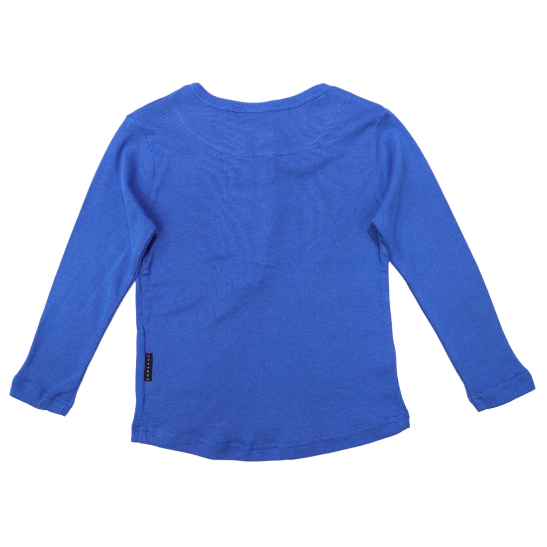 Korango | Cotton Modal Henley Top | Victoria Blue