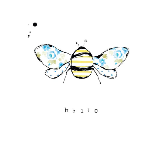 Still Sunday Designs | Baby Shower Hello Bee | Card