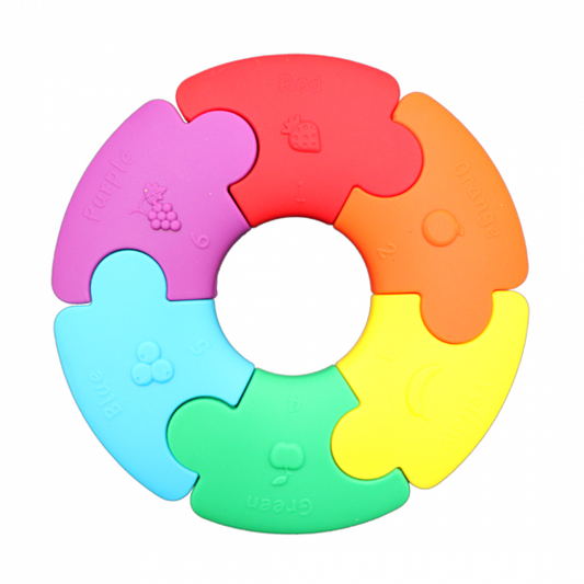 Jellystone | Rainbow Colour Wheel | Baby Sensory Toy
