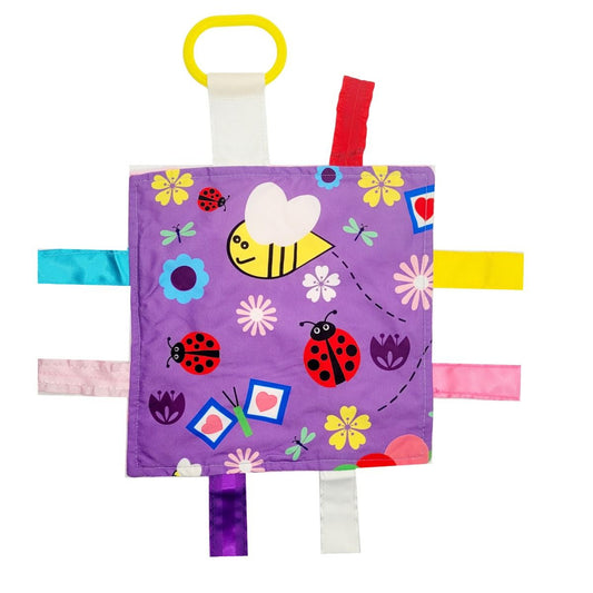 Baby Jacks | Garden Flower and Bugs Crinkle Sensory Toy