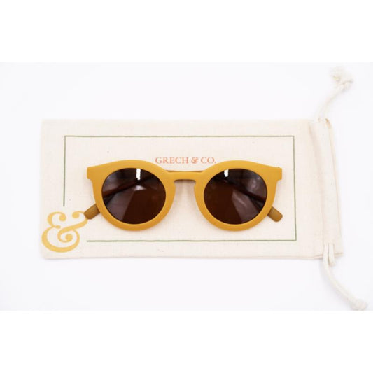 Grech and Co | Classic Baby Sunglasses | Wheat | Bendable and Polarised