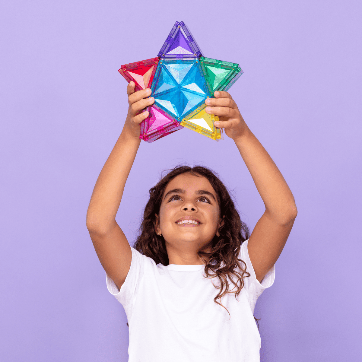 Connetix | Magnetic Tiles | Light Star Pack 28 pieces