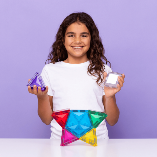 Connetix | Magnetic Tiles | Light Star Pack 28 pieces