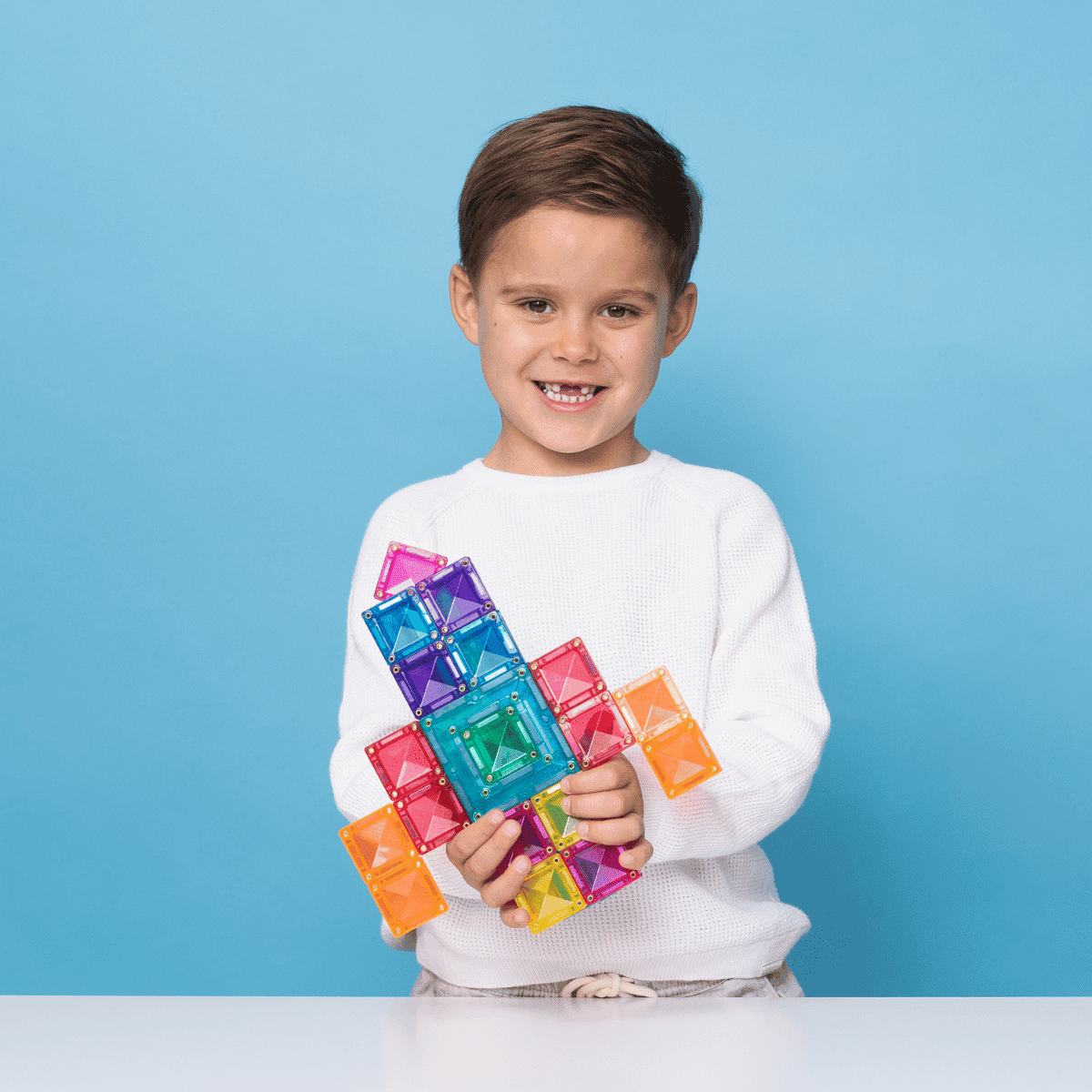 Connetix | Magnetic Tiles | Bright Portal Pack 48 pieces
