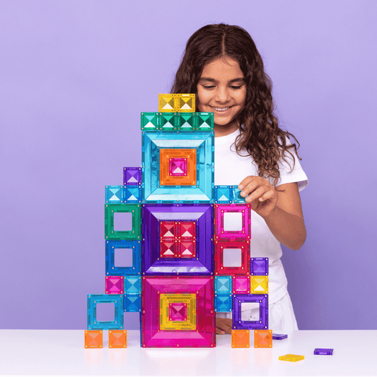 Connetix | Magnetic Tiles | Bright Portal Pack 48 pieces