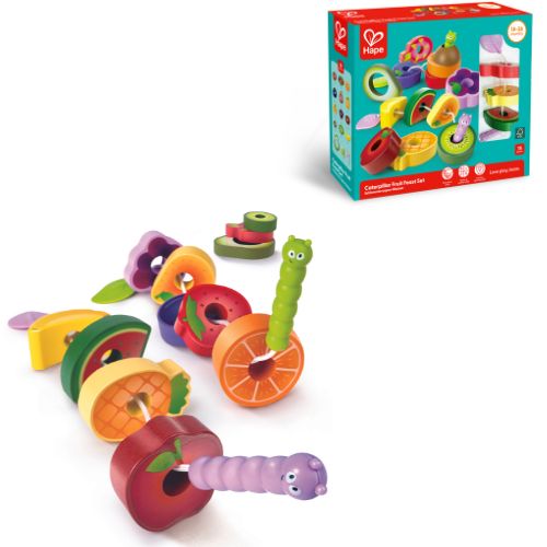 Hape | Caterpillar Fruit Feast Set