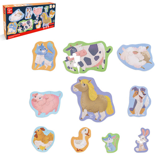 Hape | Farmyard Friends Puzzle