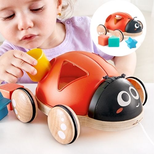 Hape | Shape Sorting Ladybug