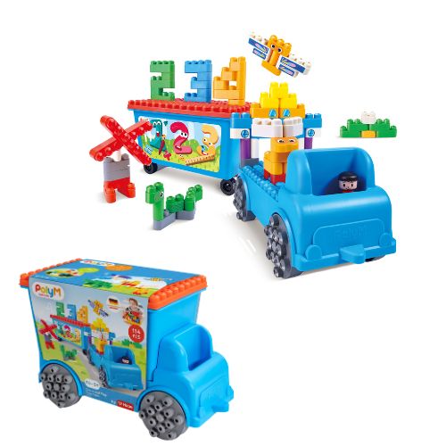 PolyM Count and Play Tow Truck