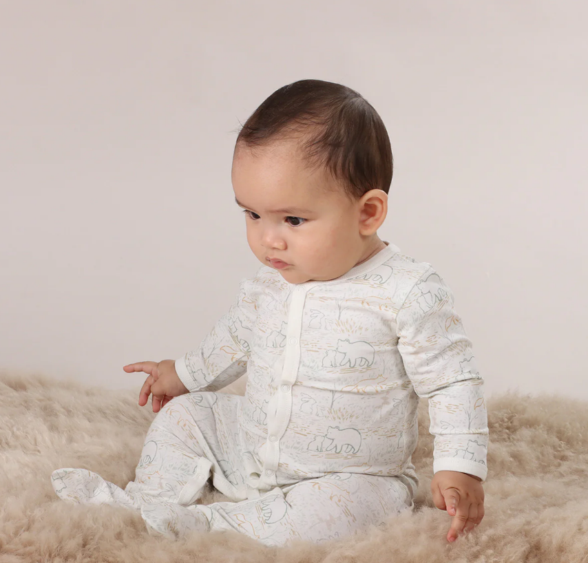 Little Bee | Cotton Babygrow | Cubs | Newborn