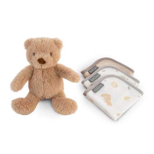 Little Linen Comforter | Plush Toy & Washers | Nectar Bear