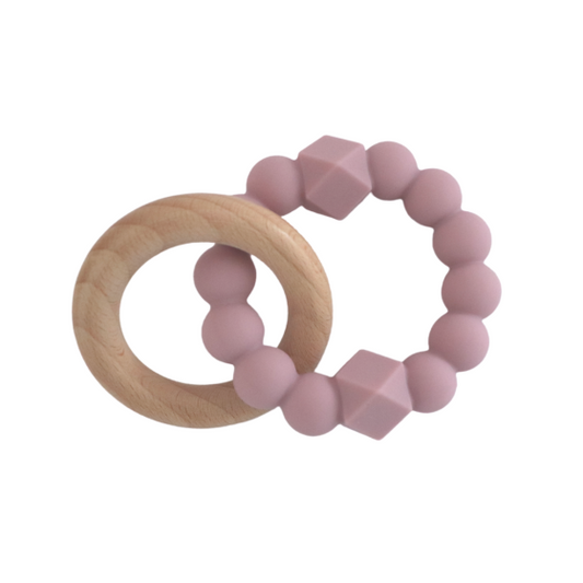 Jellystone | Moon Teether | Mauve