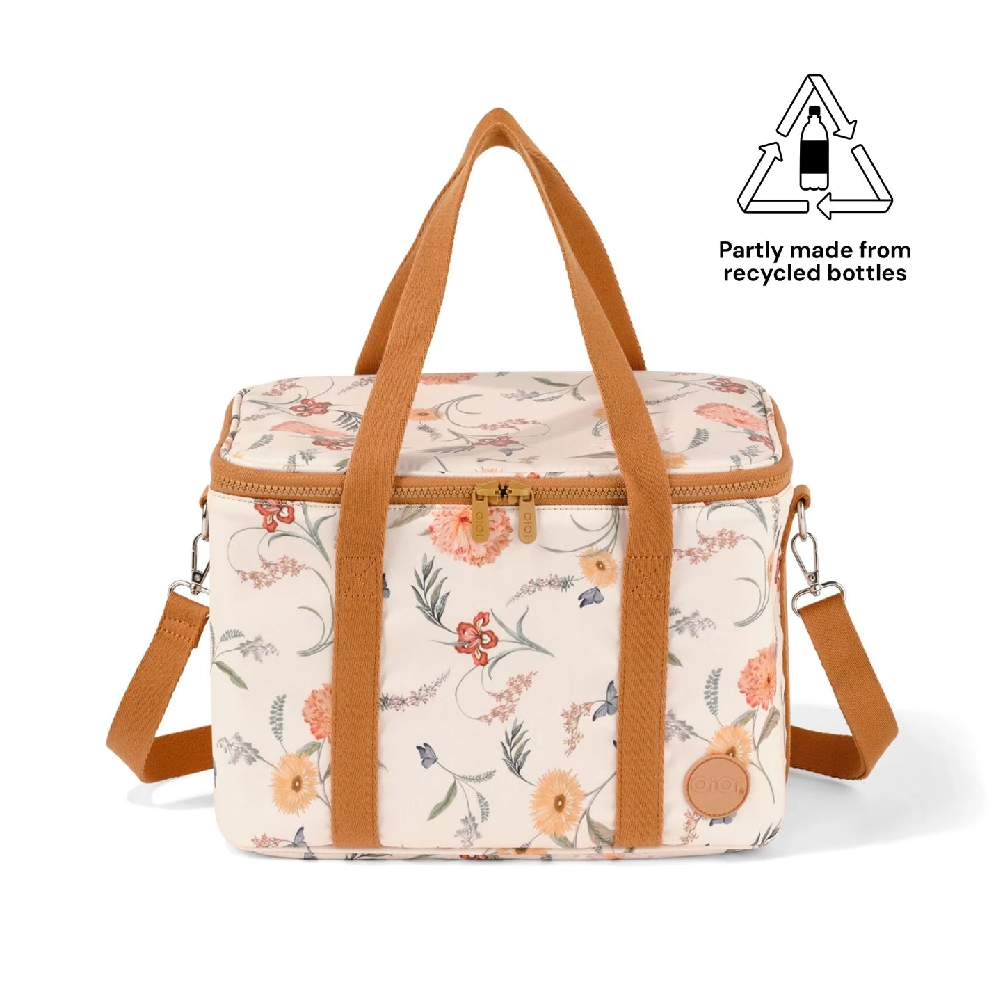 OiOi | Maxi Insulated Lunch Bag | Wildflower