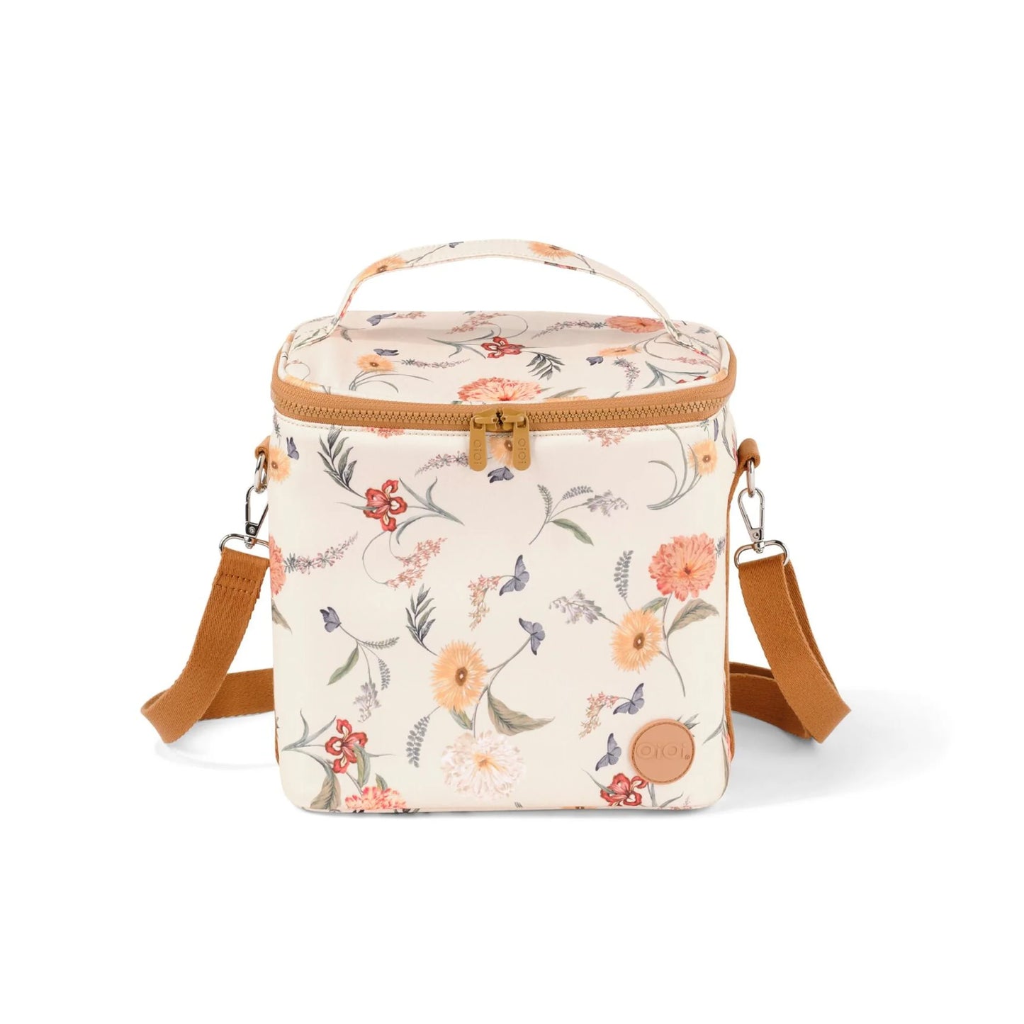 OiOi | Midi Insulated Lunch Bag | Wildflower