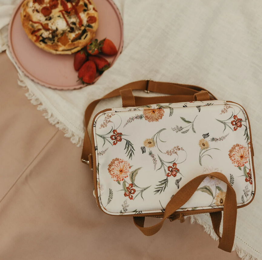 OiOi | Maxi Insulated Lunch Bag | Wildflower