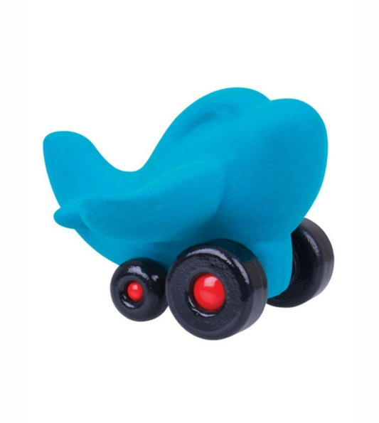 Rubbaby | Charles the Plane | Large | Turquoise