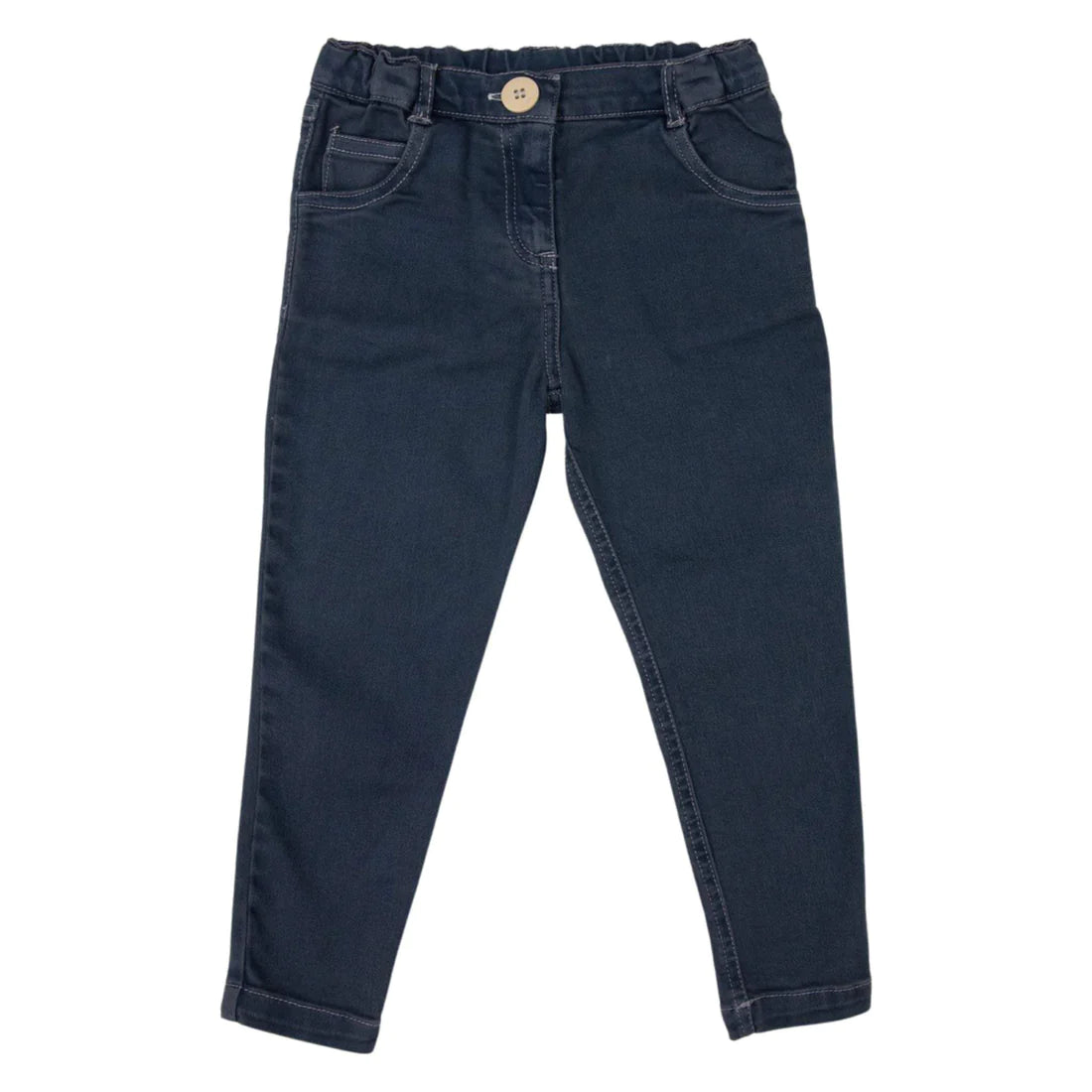 Korango |Adjustable Waist Stretch Denim Jean | Charcoal