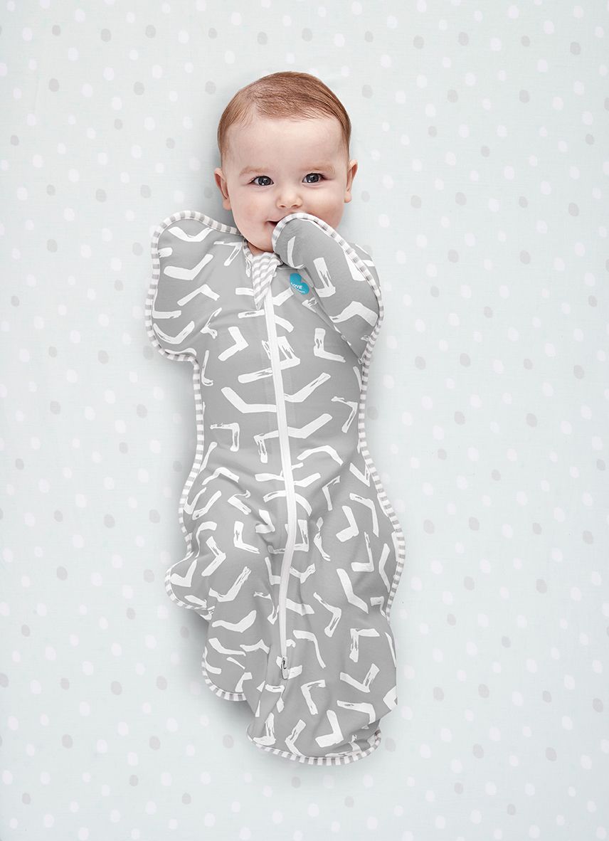 Love To Dream | Swaddle Bamboo 0.2 Tog | Lite Grey