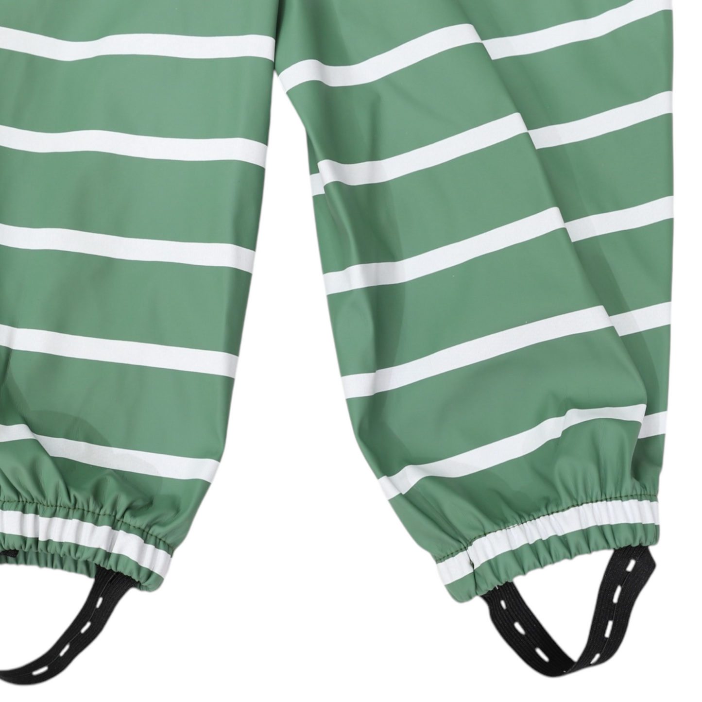 Korango Rainwear | Stripe Colour Change Waterproof Overalls | Green