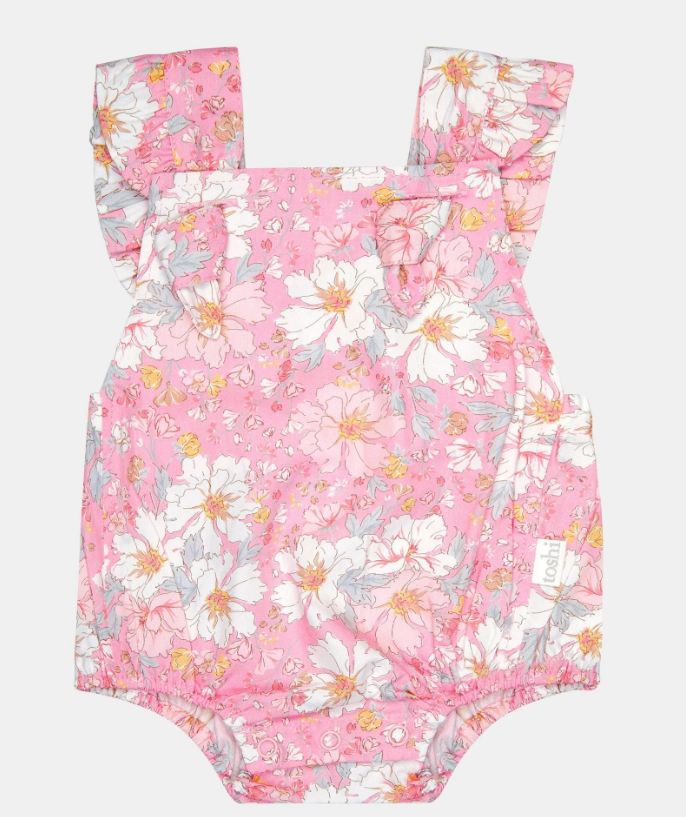 Toshi | Baby Romper | Yasmin | Honeysuckle