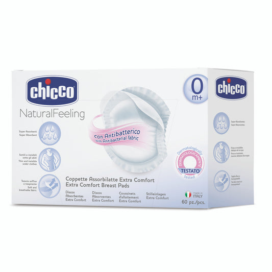 Chicco | Anti-Bacterial Breast Pads | 30 Pieces