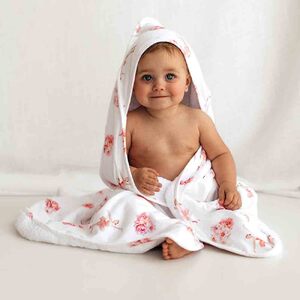 Snuggle Hunny | Ballerina Organic Hooded Baby Towel