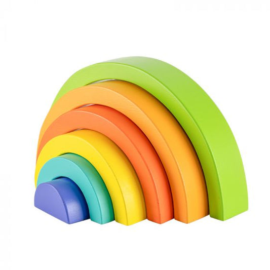 Phoohi | Rainbow Stacker | Wooden Rainbow Toy