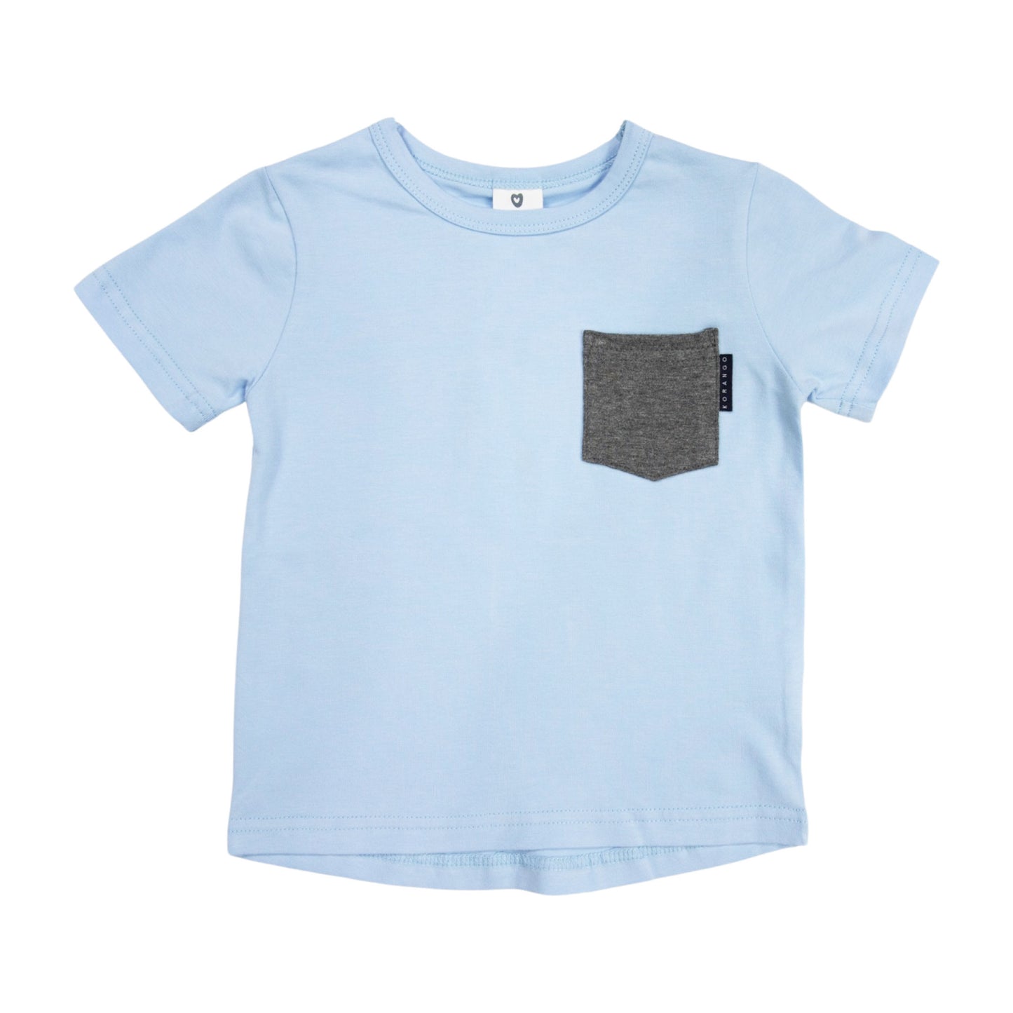 Korango | Cotton Pocket Tee | Blue