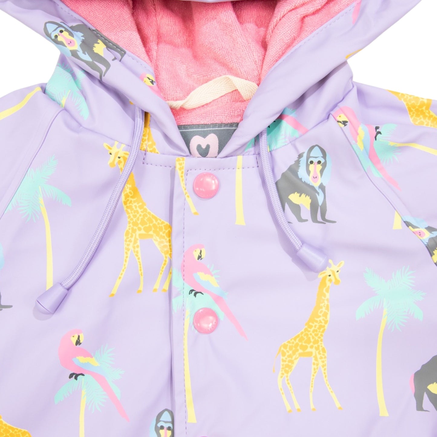 Korango Rainwear | Girl Safari Raincoat | Lavender