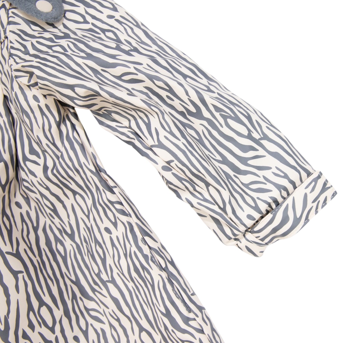 Korango Rainwear | Tiger Stripes Raincoat | Ivory