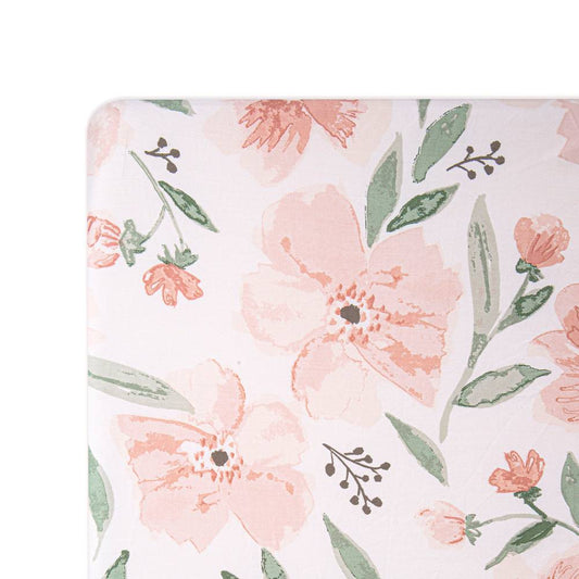 Crane Baby Cot Fitted Sheet | Parker Collection - Parker Floral